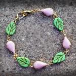 Vintage Glass Rhinestone Br..