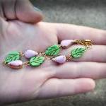 Vintage Glass Rhinestone Br..